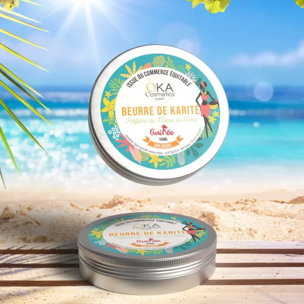 Karité - Monoï : Baume Satin - Aluminium