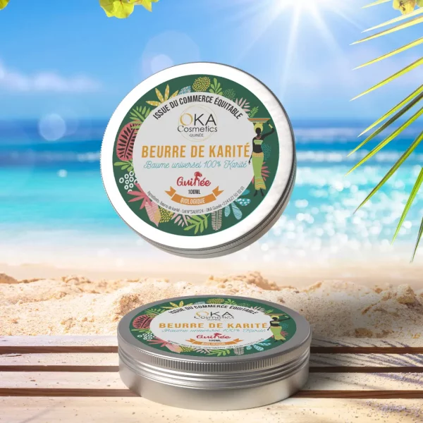 Beurre de karité bio : Or Blanc - Aluminium